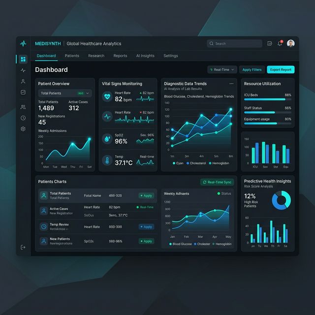 Tulu Clinical Intelligence Dashboard Interface